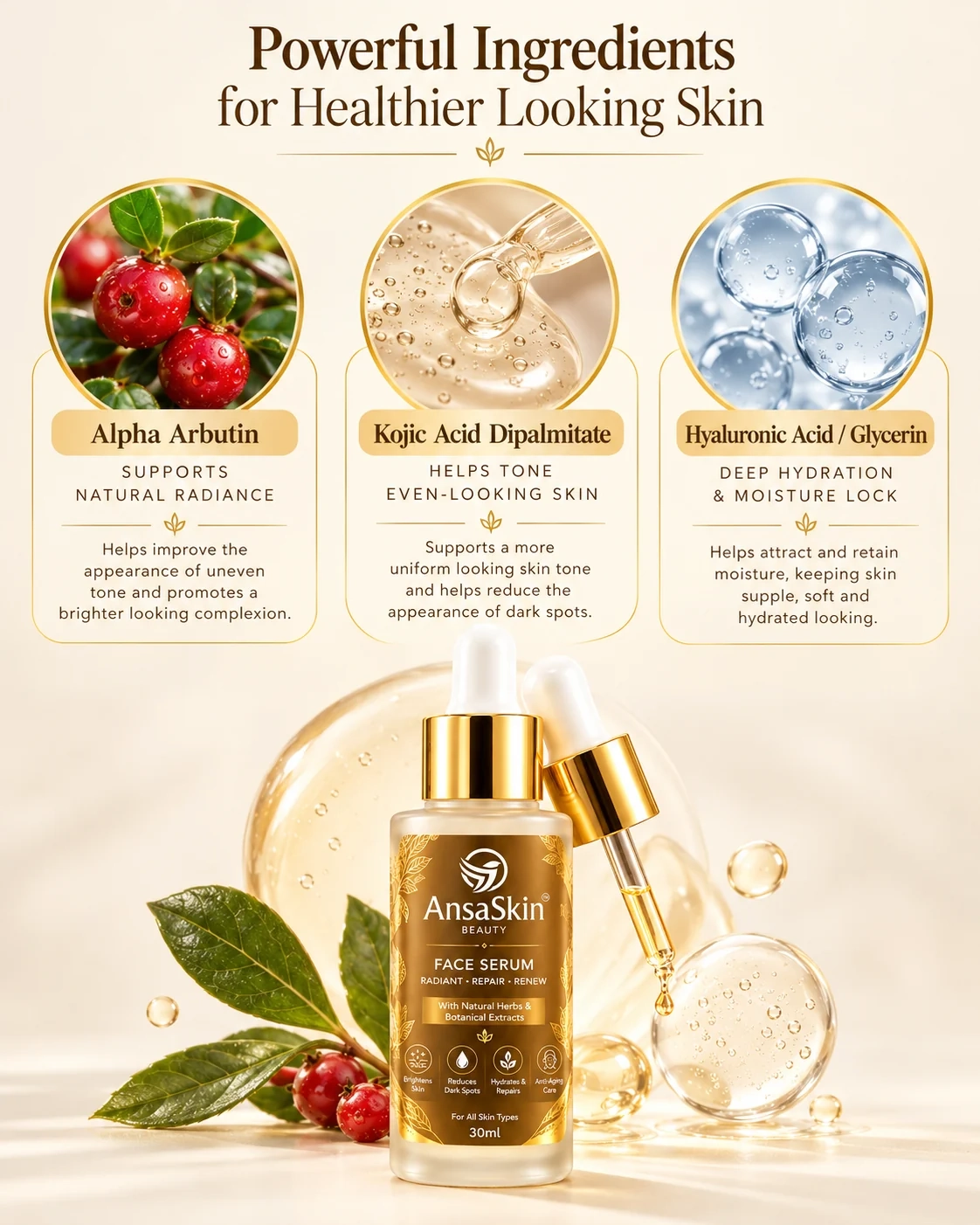 AnsaSkin Face Serum view 5
